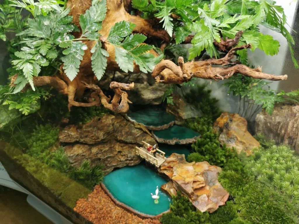 Decorated terrarium scape, photo 18 of 87