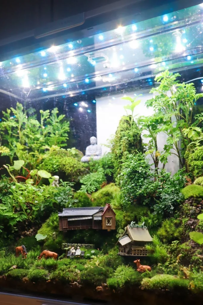 Decorated terrarium scape, photo 21 of 87